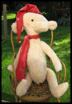 Santa Bear  Doll